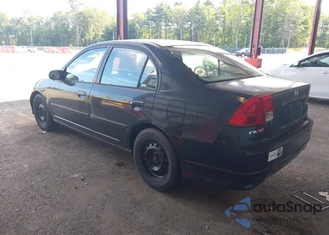 2004 Honda Civic Lx z USA, uszkodzony, nr VIN 2HGES16534H505428